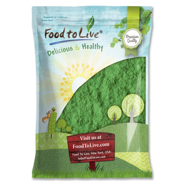 Food to Live Wheatgrass Powder, 5 Pounds - Rich in