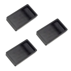 VILLFUL 3 Pcs Inkstone Chinese Ink Japanese Calligraphy Brush Painting Ink Dish Yan Inkslab Ink Grinding Stone Two-Sided Plate Calligraphy Accessory Rock Plastic Student with Cover
