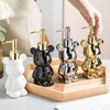 Small Bathroom Soap Dispenser with Pump, Cute Bear-Shaped Design, Ceramic