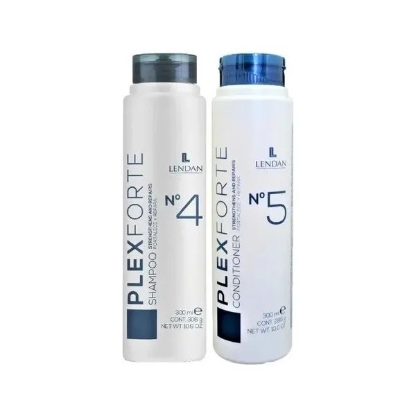 Lendan Plex Forte Kit Reparación Shampoo Y Acondicionador