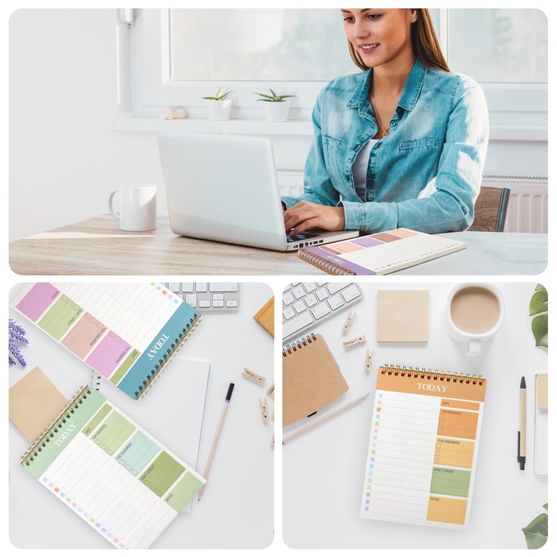ZTOWOTO A5 Weekly Planner – 1 Pack Undated To Do