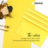 YMHPRIDE 8 Pack Satin Table Runner Yellow Table Runner, 12x72