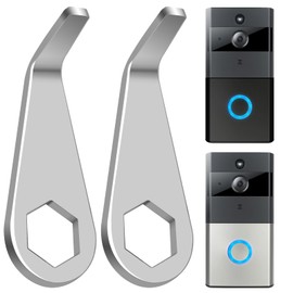 Rolitwils Ring Doorbell Tool, Security Removal Tool for Ring Doorbell Camera (2024), Ring Doorbell Screwdriver Key Tool & Ring Camera Tool Accessories (2 Pack)