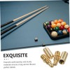 CORHAD Pool Cue Repair Parts 4 Pack Billiard Cue End