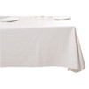 Pioggia Vinyl Tablecloth with Flannel Backed Waterproof Oil-Proof PVC Table