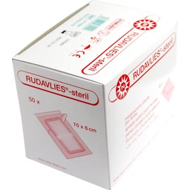 Noba Rudavlies® sterile dressing plasters, choice of sizes, pack of 50.