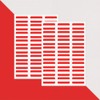 PAPERZIP - Austria Flags (Flagge Österreichs) – 48 Stickers for