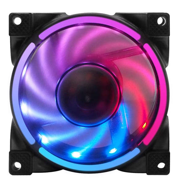 PWM Case Fan, ARGB Silent Case Cooler Fan, up to