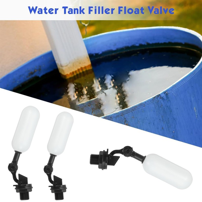 Xinghonyac 3 Pcs Float Valve Set, 1/2-Inch Water Supply Pipe