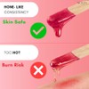 Natural Rose Extract Sugar Wax Hair Removal Kit 450g, 20