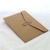VANRA Kraft String Envelope File Folder Project Pockets File Jacket