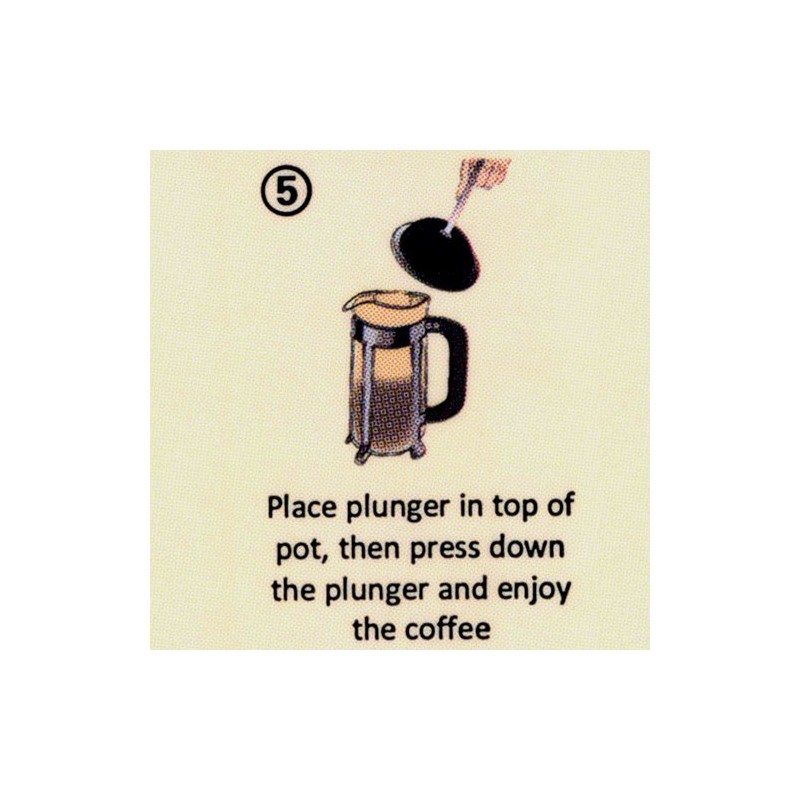 Caffi Paper Coffee Filters for 3 Cup French Press -