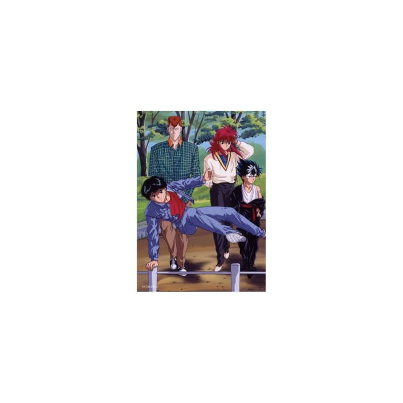 Yu Yu Hakusho [Wall Decor Sticker] Poster Sticker/4 People Shonen