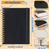 ihaspoko A5 Spiral Notebook with Coloured Dividers PVC Cover Ideal