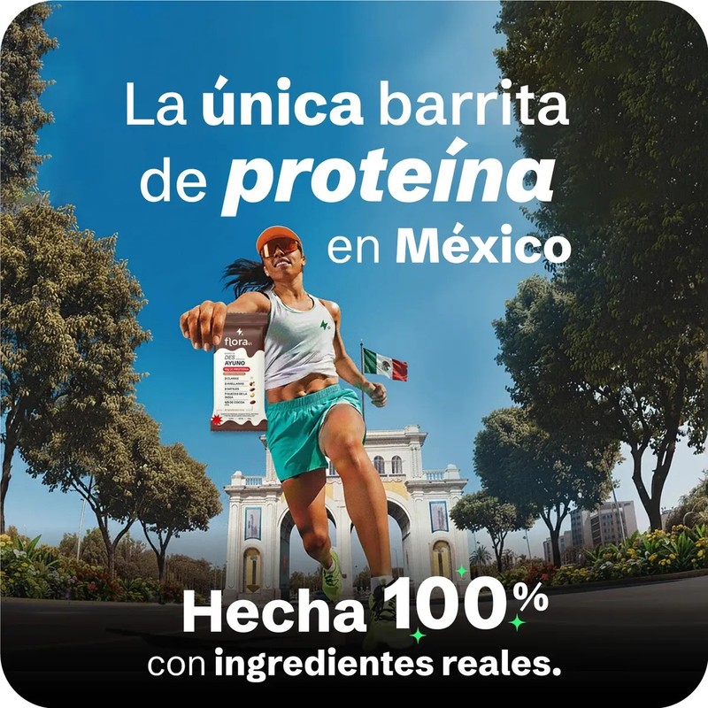 Barrita De Proteína Flora01 Des_ayuno Caja 4 Piezas 50g