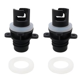 BUTITNOW 2Pcs Electric Pump for Halkey-Roberts (HR) Valve Adapter for Electric Paddle Board Pump, Sup Pump Adaptor with 3 Gaskets