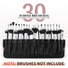 DUcare Makeup Brushes Organiser Bag Portable Cosmetic Case for Travel,