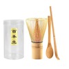 DFsucces Set of 3 Hakuri, Chasen Spoon, Chasaku, Bamboo Matcha