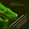 V-Cheetong Professional Reptiles Snake Sexing Probes with Round Ball Tip