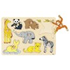 Goki 57906 Wild Baby Animals, Lift-Out Puzzle, Mixed