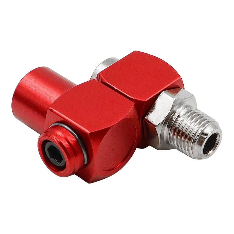 Tiardey 2Packs 1/4 Inch 360 Degree Swivel Air Hose Connector