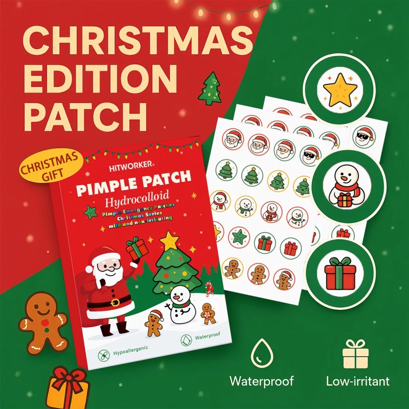 Parches Hidrogel Navideños Acné