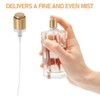 FOMIYES 10Pcs Golden Mini Spray Nozzle for Perfume Bottles, 13Mm