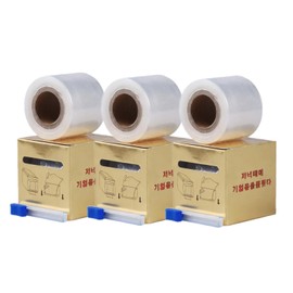 Hipifans Eyebrow Tattoo Plastic Wrap Roll, 3Pcs/Set Disposable Premium Preservative Film for Eyebrow Lamination, Microblading, Permanent Makeup Use with Cling Cover Tape