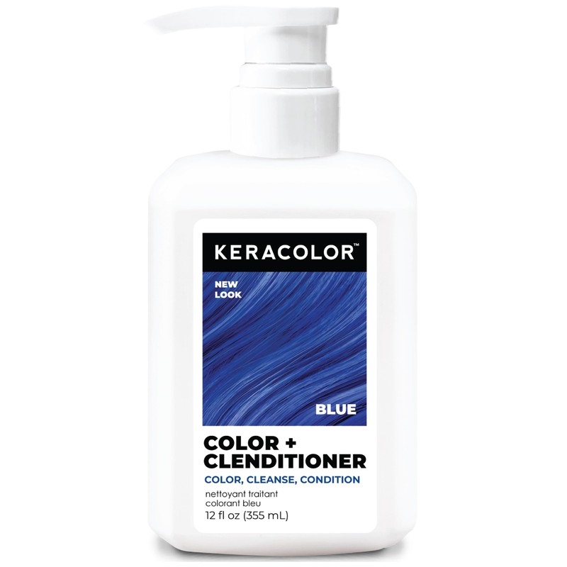 Keracolor Color + Clenditioner, 12oz (Blue)