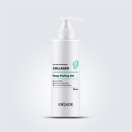 Orjad Deep Peeling Gel 500ml Exfoliator + 5 Merry Kit Packs / 오르자드 딥 필링 겔 500ml 각질제거제+메리키트팩5장