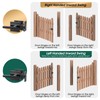 Double Side Gate Latch, Heavy Duty Gate Latch for Wooden