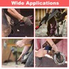 Gtouse 8Pcs Farrier Hoof Tool Kit Horse Hoof Trimming Tools