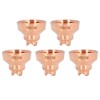 5PCS Consumables Tip Shield Brass Hand Drag Cutting Torch Shield