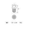 Autolamps 987 12v 2.2w G11 E10/13 MES Screw Base Bulb