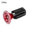 sourcing map Bike Handlebar End Plugs Aluminum Bar End Caps