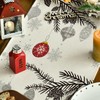 Artoid Mode Red Trees Christmas Decoration Christmas Table Runner Winter
