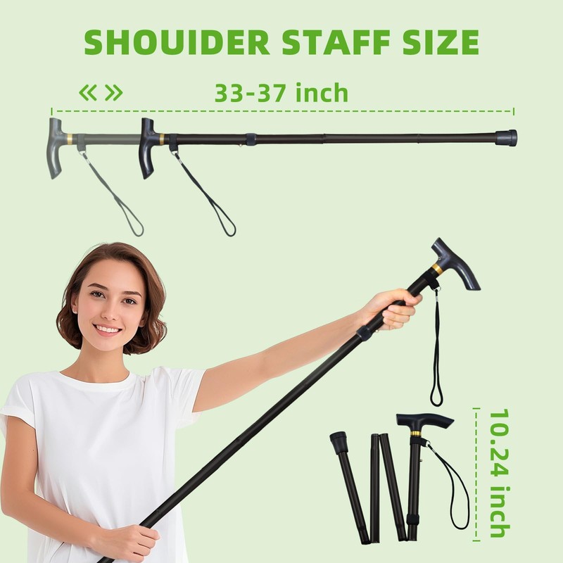 Shoulder Pulley for Physical Therapy, Foldable Shoulder Wand Rotator Cuff
