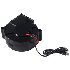 2Pcs 7530 Fan 75x30mm DC 5V 75mm x 30mm Brushless Cooling Fan, Replacement Blower DC Brushless 75mm Fan for Cooling DIY PC Computer Case Fan - USB