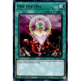 One for One (UR) - RA03-EN056 - Ultra Rare - 1st Edition