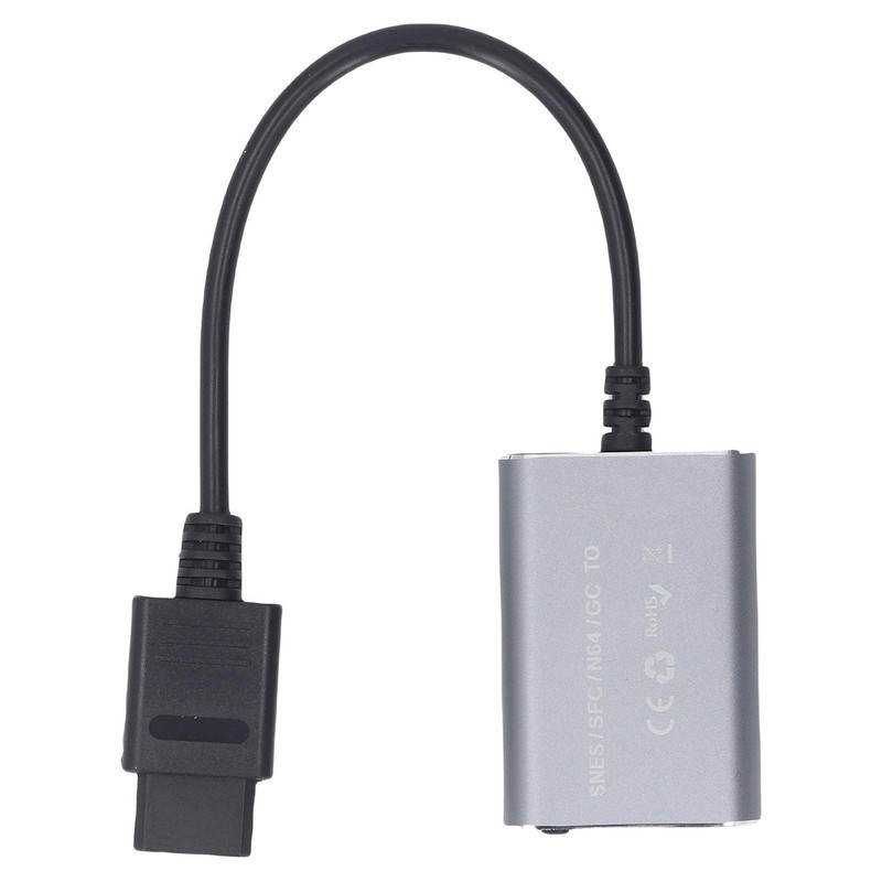 N64 to HDMI Adapter, HDMI Converter with 4:3 16:9 Switcher,