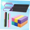 BIUDECO Durable Mini Nail Brush Polishing Buffers Set Manicure Tool
