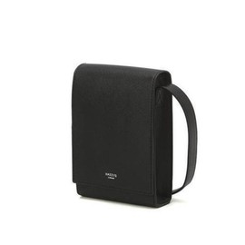 Hazzys (광주신세계)HAZZYS ACC 블랙 가죽 미니 크로스백(남여공용) HJWA5E890BK (HaZZYS ACC) Black Leather Mini Crossbody Bag (Unisex) HJWA5E890BK