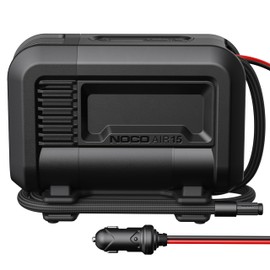 NOCO AIR15: UltraFast 15A Tire Inflator - 12V Portable Air Compressor Pump, 80 PSI Max – 44 SLPM Airflow Inflates 0–40 PSI in 2.9 Minutes – Digital Gauge + Auto-Shutoff