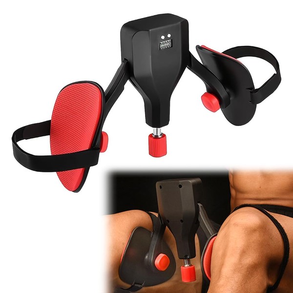 JOAASU Thigh Exercise Equipment, Pelvic Floor Trainer with Counter, 10-35kg