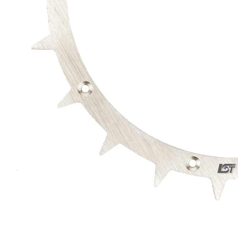 LST 2x robotic lawnmower lawn robot traction incineration diameter 200