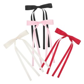 Baluue 4pcs Elegant Bows Hair Clips for Women Girls Cute Hair Barrettes for Casual and Formal Hairstyles Versatile Accessories