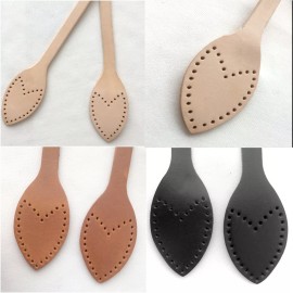 ValueBeltsPlus Vachetta Leather Replacement Strap Handles fits LV Neverfull GM & MM tote bags - Vachetta, 2 pair