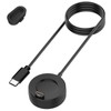 Threeeggs Compatible with Garmin Watch Charger Dock, USB Type-C Charging