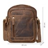 STILORD 'Salva' Leather Shoulder Bag Mens Small Cross-Body Messenger Bag