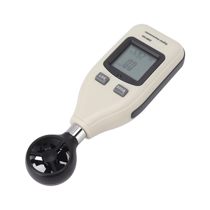 Digital Anemometer with LCD Display Wind Speed and Temperature Meter